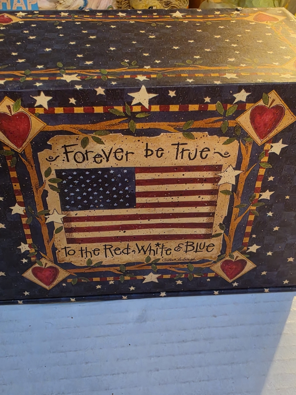 Recipe Box With Cards